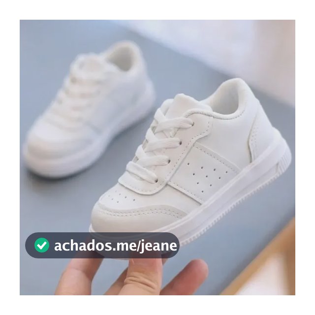 Tênis Baby Kids Branco Meninas Meninos 20-27 Full Infantil