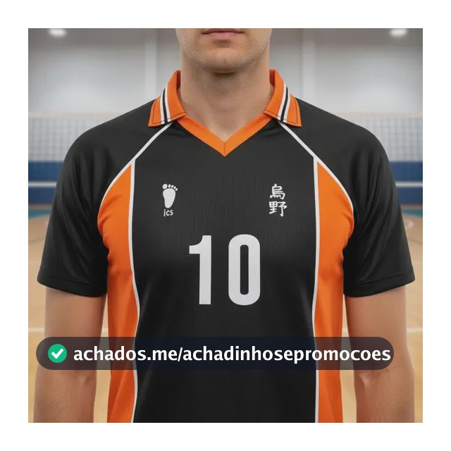 Camisa Camiseta Dry Uniforme Karasuno Hinata Full Igual A Imagem P