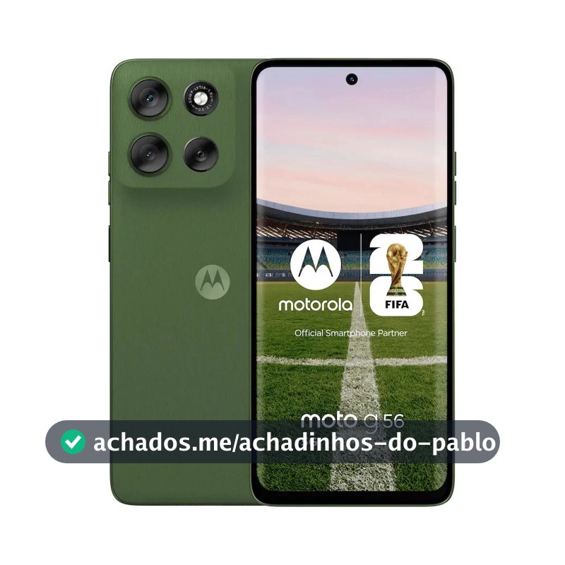Celular Motorola Moto G56 256gb + 12gb Ram 5g Dual Sim Green