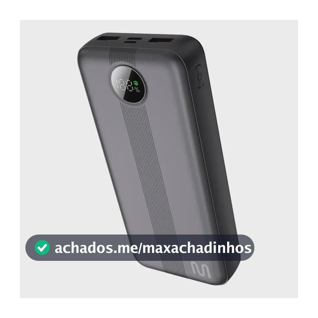 Carregador Portátil Powerbank Display 20000mah Multi - Cb176
