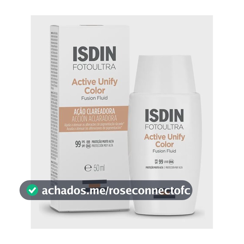ISDIN Clareador Facial Foto Ultra Active Unify Color FPS 99 - 50ml