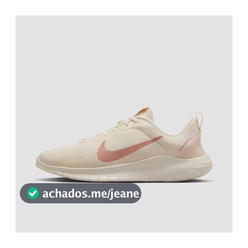 Tênis Nike Flex Experience 12 Feminino Bege 39 Br