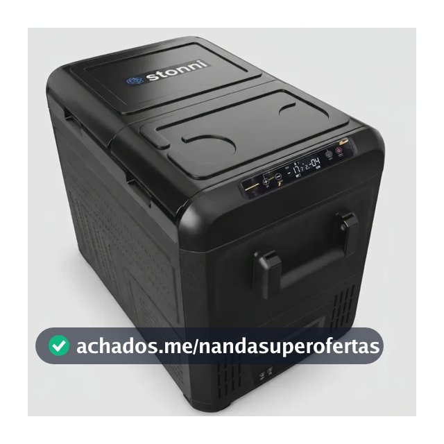 Geladeira Portátil Dual Zone 45l Para Carro Caminhão Van 127/220v