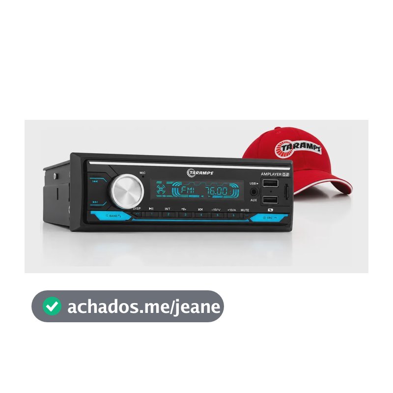 Som Automotivo Rádio Usb Bluetooth Sd Card Amplayer 400 G2