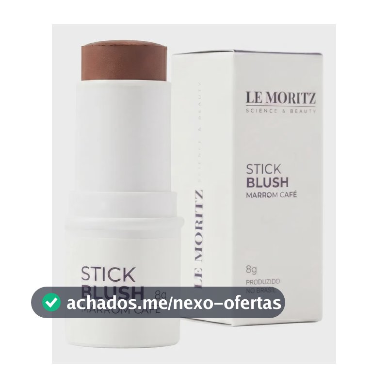 Contorno Em Bastão 2 Em 1 Marrom 8g Le Moritz Marrom-claro