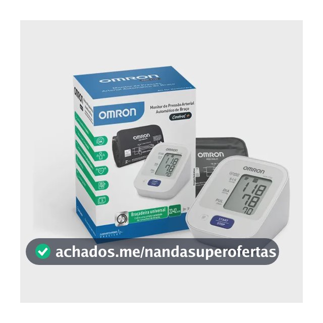 Monitor De Pressão Arterial De Braço Comfort Hem-7122 Omron Cor Branco