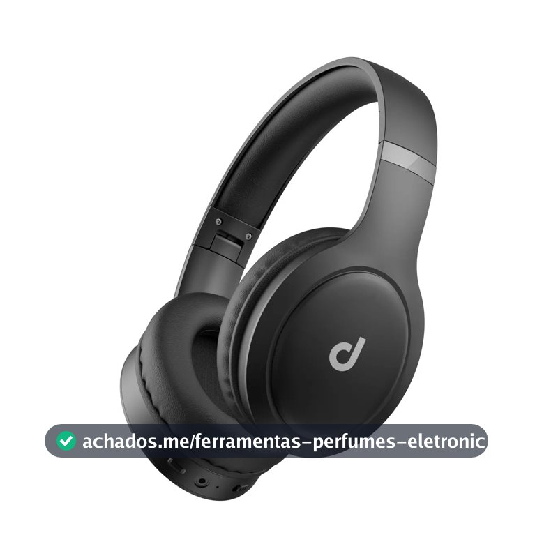 Fone De Ouvido Headphone Dapon H02D Bluetooth 5.1 Over-ear 22h Preto
