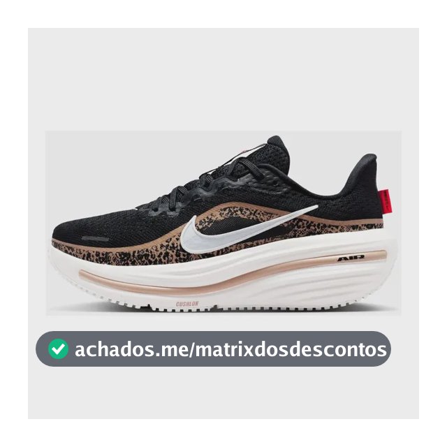 Tênis Nike Air Winflo 12 Print Feminino Preto 34 Br