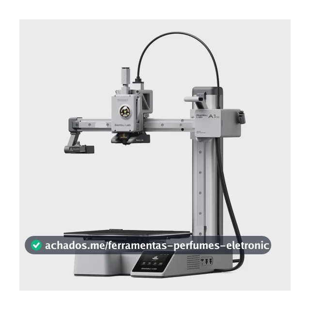 Impressora 3d Bambu Lab A1 Mini Cor Cinza Sem Ams Bivolt 127/220v Cinza