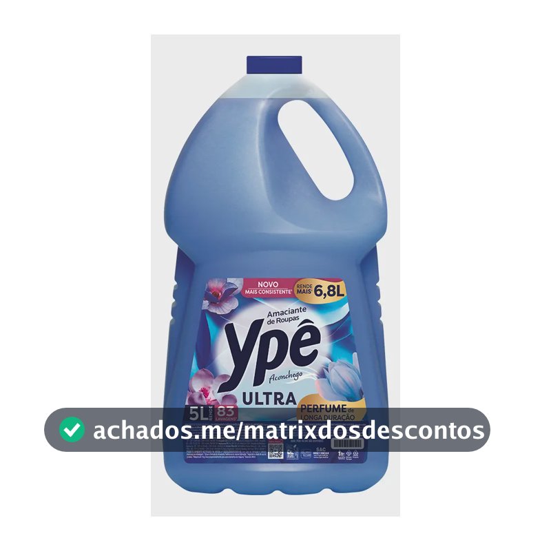 Amaciante Ypê Tradicional Aconchego Ultra 5L