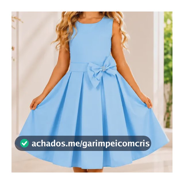 Vestido De Menina Infantil Rodado Festa Casamento Formatura