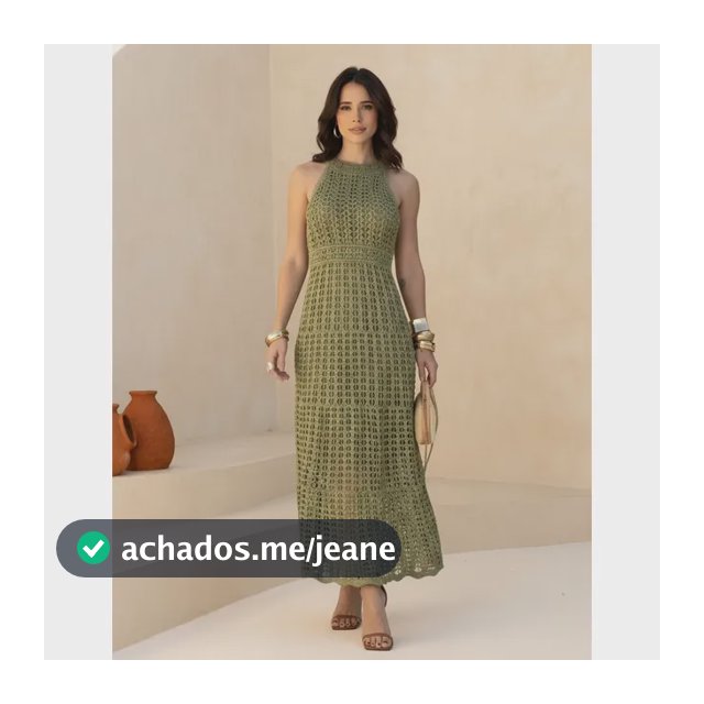 Vestido Lt Tricot Midi Feminino Sem Manga Elegante Moda