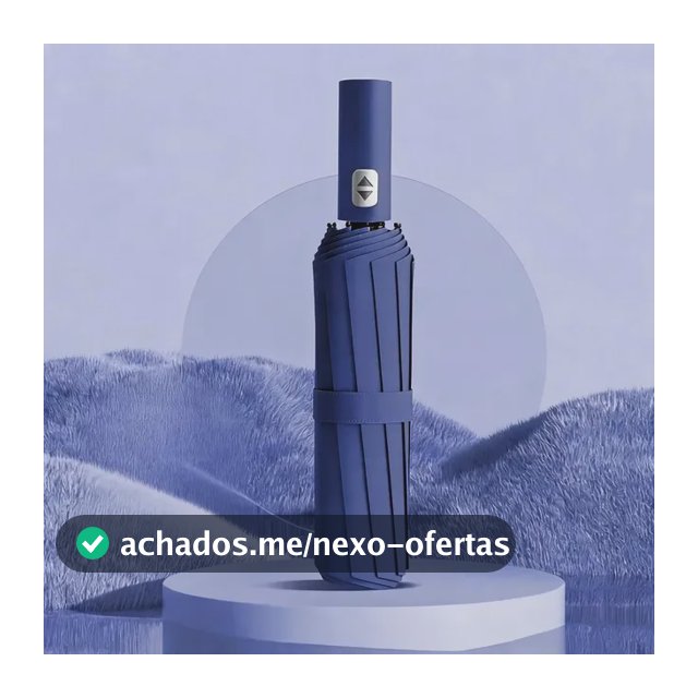 Guarda Chuva Médio Automatico Reforçado Contra Vento Origi.