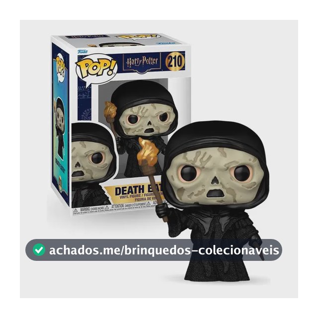 Boneco Funko Pop! Harry Potter Comensais - Comensal Da Morte