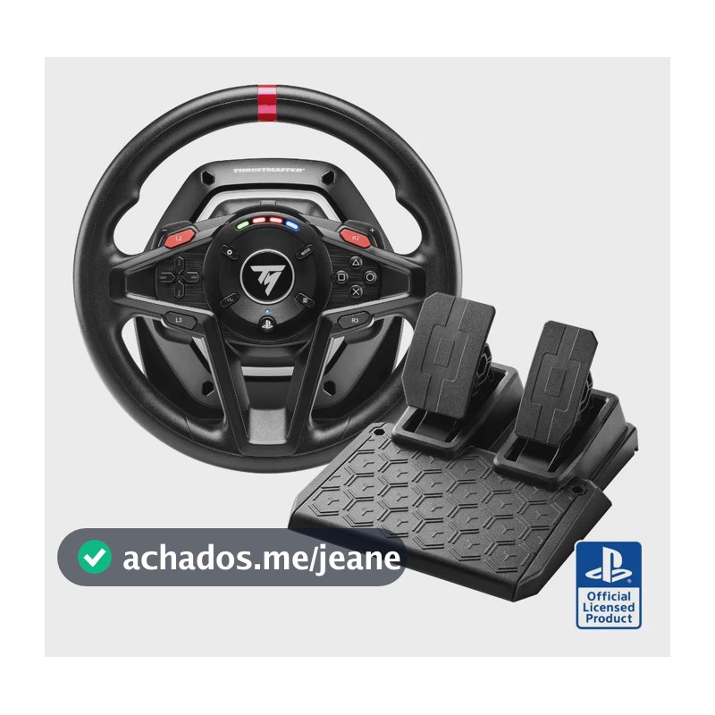 Thrustmaster Playstation Thrustmaster T-128 Preto