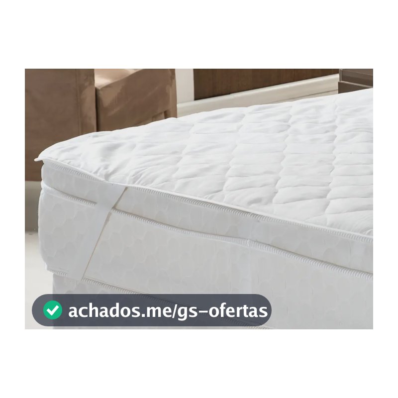 Protetor De Colchão Impermeável Casal Matelado Ultrassônico