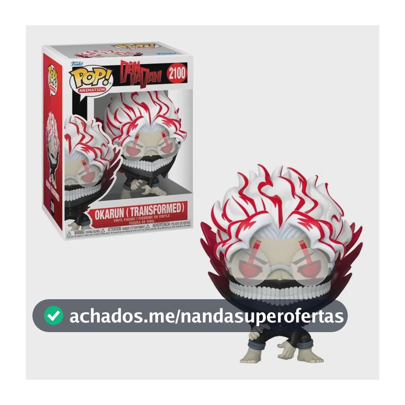 Boneco Funko Pop! Dan Da Dan - Okarun Com Chase