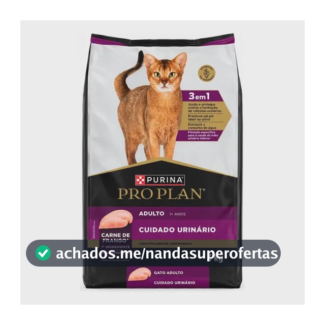 Alimento Pro Plan OptiTract Urinary para gato adulto de raza todos os tamanhos sabor frango y arroz