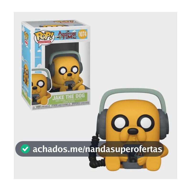 Boneco Funko Pop! Hora De Aventura - Jake