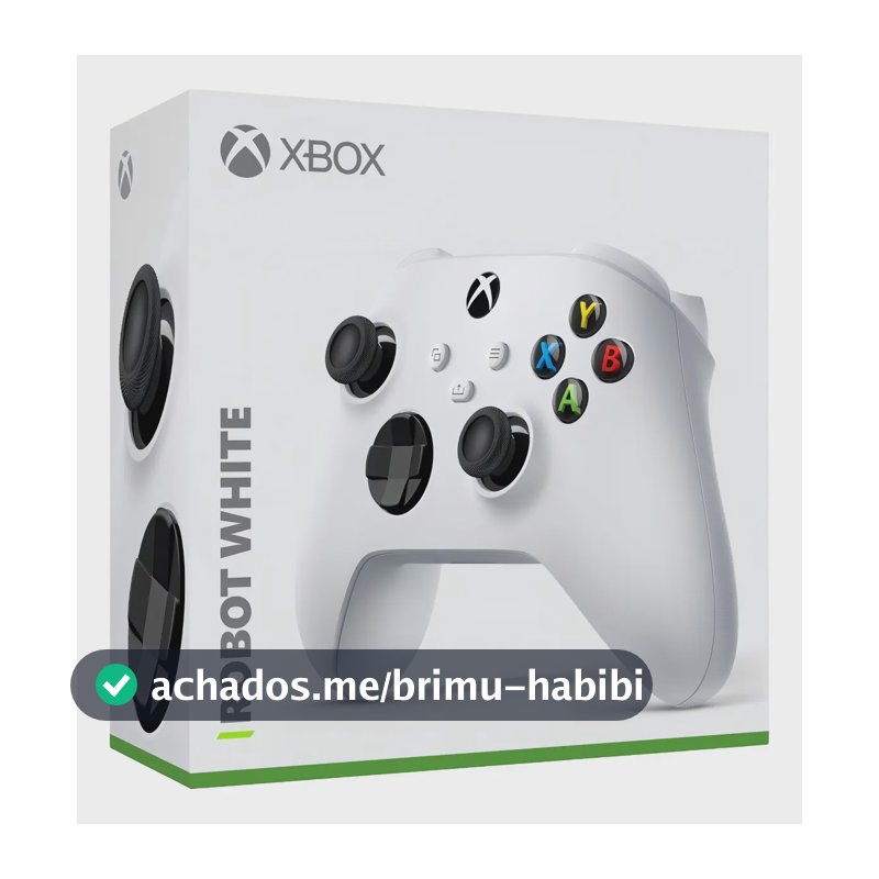 Controle Sem Fio Xbox Series X|S Robot White
