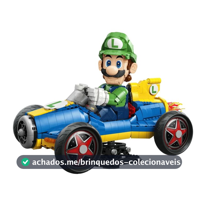 LEGO Super Mario Kart 72050 Luigi e Mach 8 c/2234 peças +18