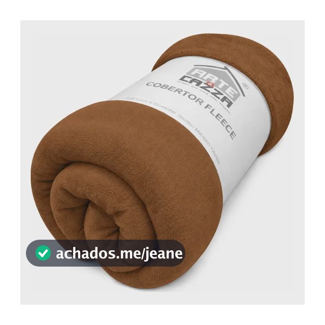 Cobertor Manta Solteiro Microfibra Fleece Quente Arte Cazza
