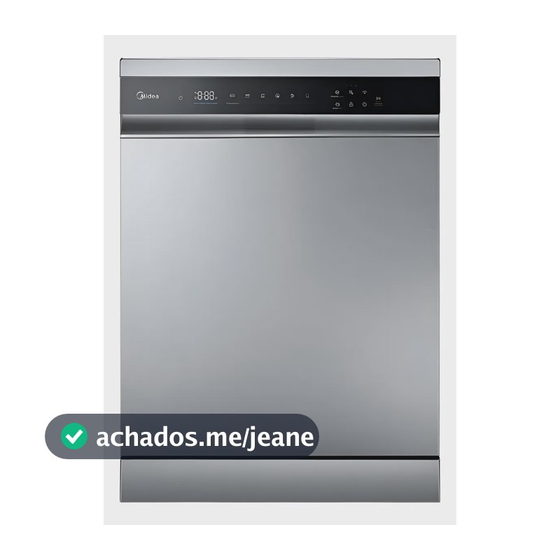Lava-louças Midea 16 Serviços Com Função Higienizar Inox 220v