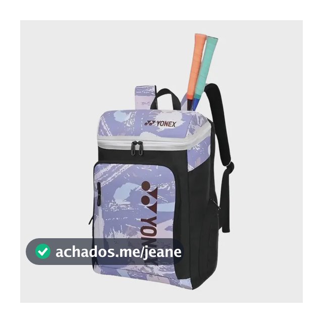 Raqueteira Yonex Team Para 2 Raquetes, Com 5 Compartimentos E Alça Ajustável