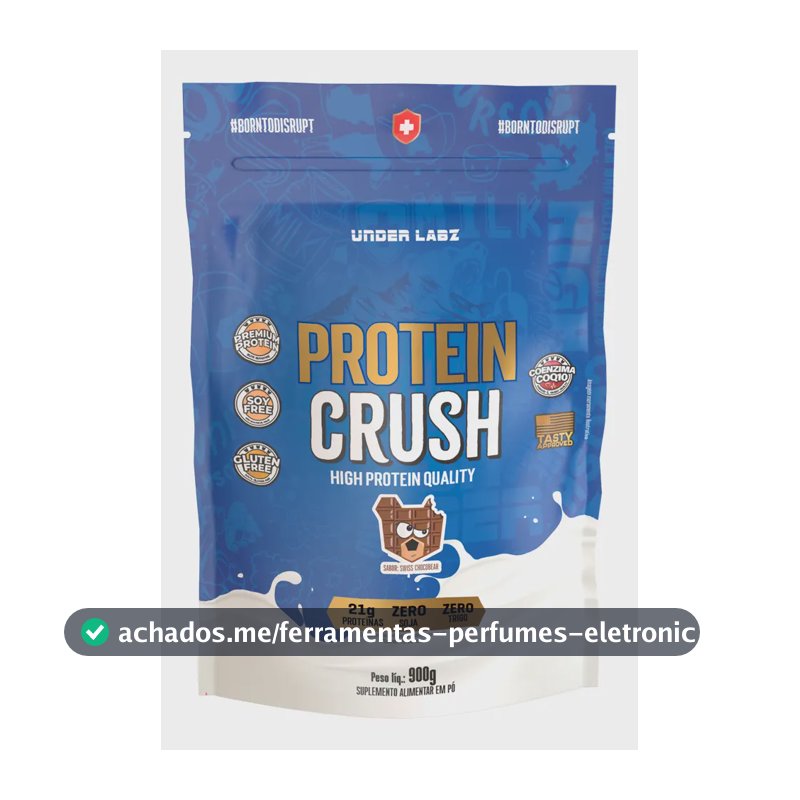 Proteína Under Labz Whey concentrado Crush em pó sabor chocobear x 900g