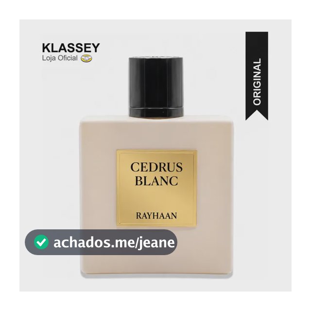 Rayhaan Cedrus Blanc Eau De Parfum 100ml