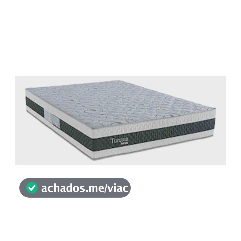 Colchão Casal Molas Pocket Pillow Inn 138x188cm Branco