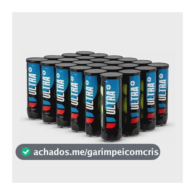 Bola De Tênis Ultra+ - Caixa Com 24 Tubos
