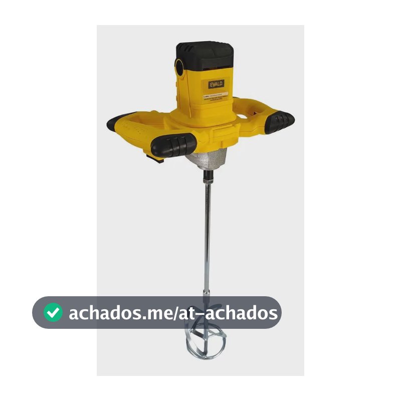 Misturador De Argamassa E Tinta 1200w Evma-1200 Evald