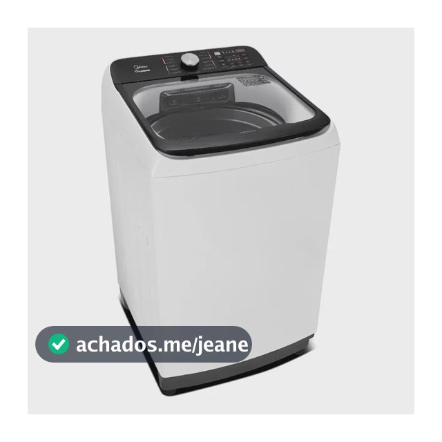 Máquina De Lavar Roupas Wave Agitator 15kg Branca 220v Midea 220v Branco