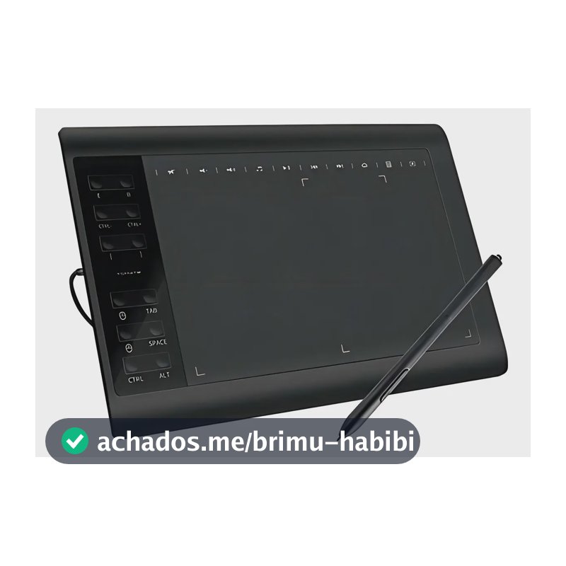 Mesa digitalizadora Tomate MTM-1106 11,6" para design e desenho
