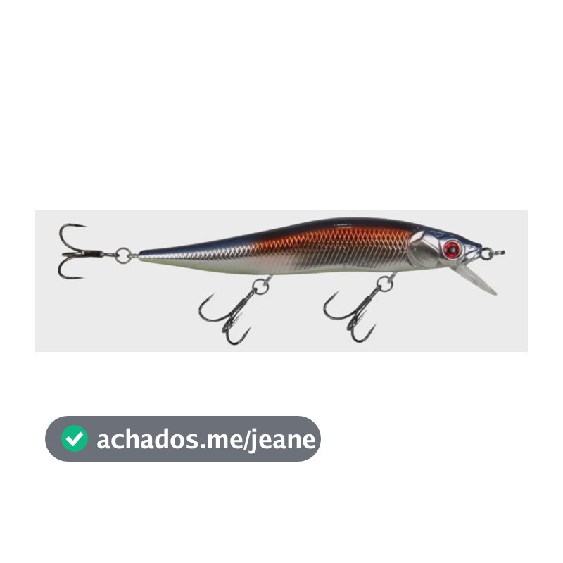 Isca Artificial Pesca Meia Agua 3 Garateias Nice 95 Pnc Prata 2