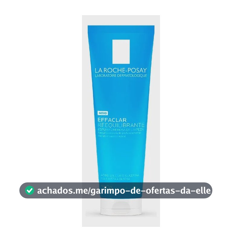 Espuma de Limpeza Antioleosidade Effaclar Reequilibrante La Roche-Posay 100g