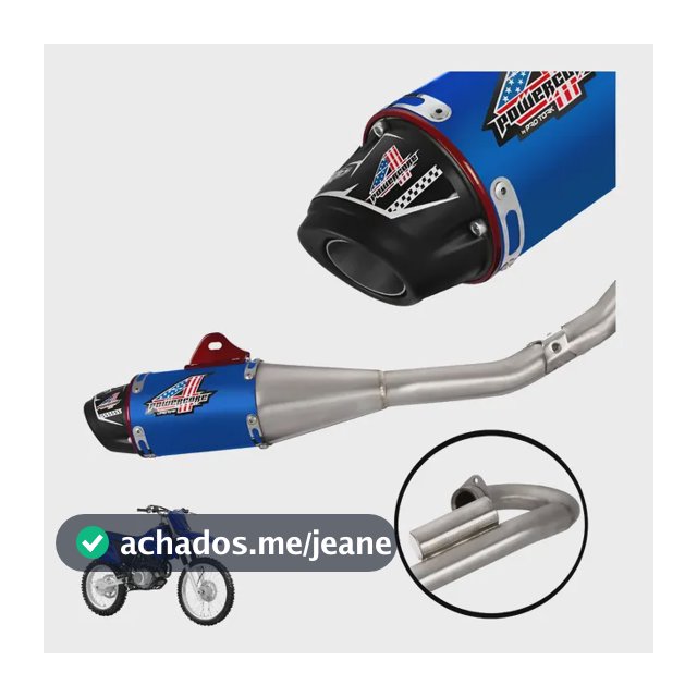 Escapamento Powercore 4 Modelo Ttr 230 Pro Tork Original Nfe