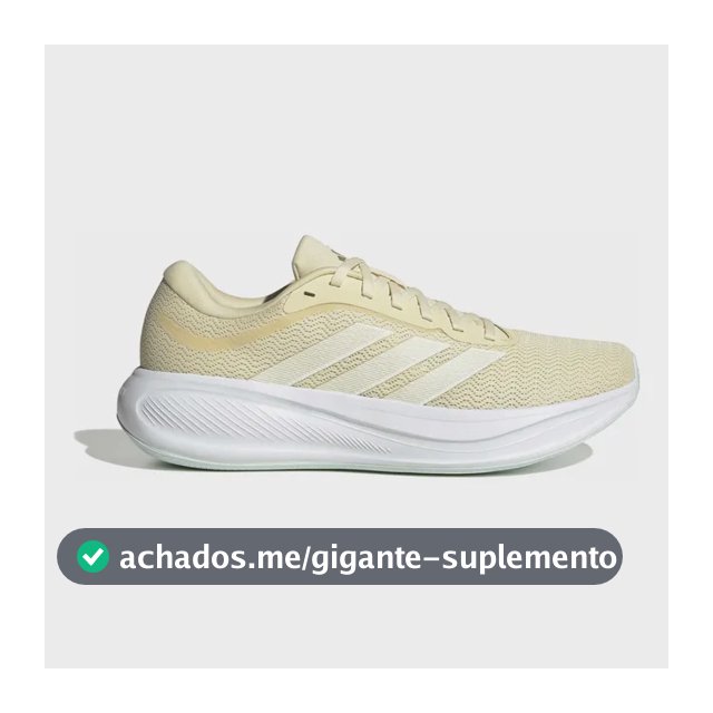 Tênis Masculino E Feminino Response Runner 2 adidas Amarelo Liso 38 Br
