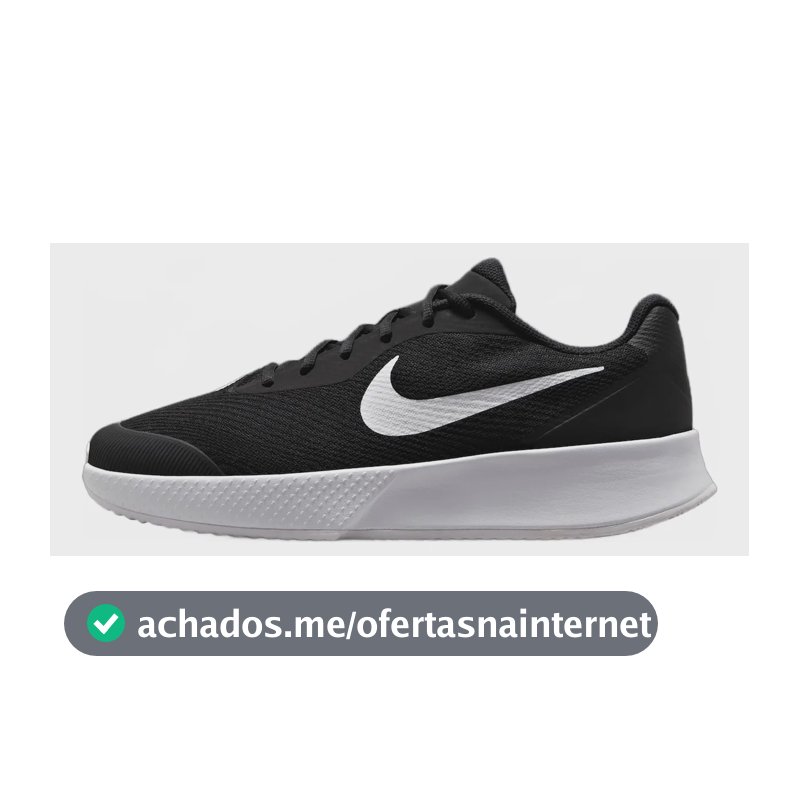 Tênis Nike Vapor Lite 3 Cly Masculino Preto/branco 42 Br