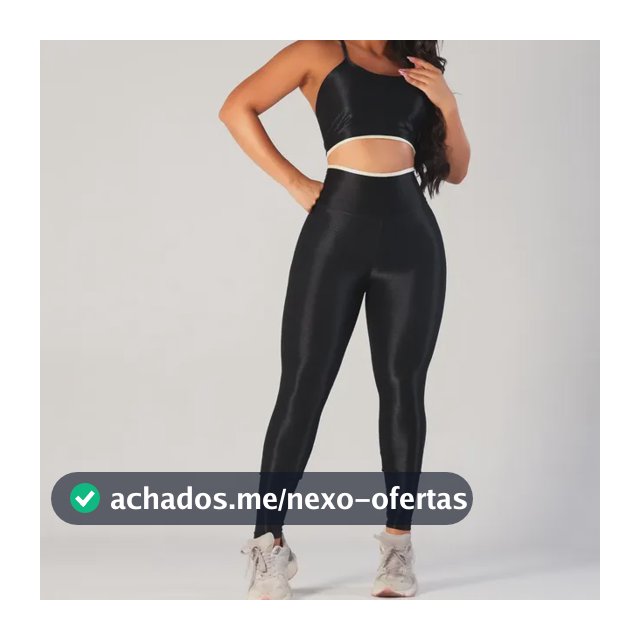 Conjunto Zero Transparência Fitness Feminino Para Treino