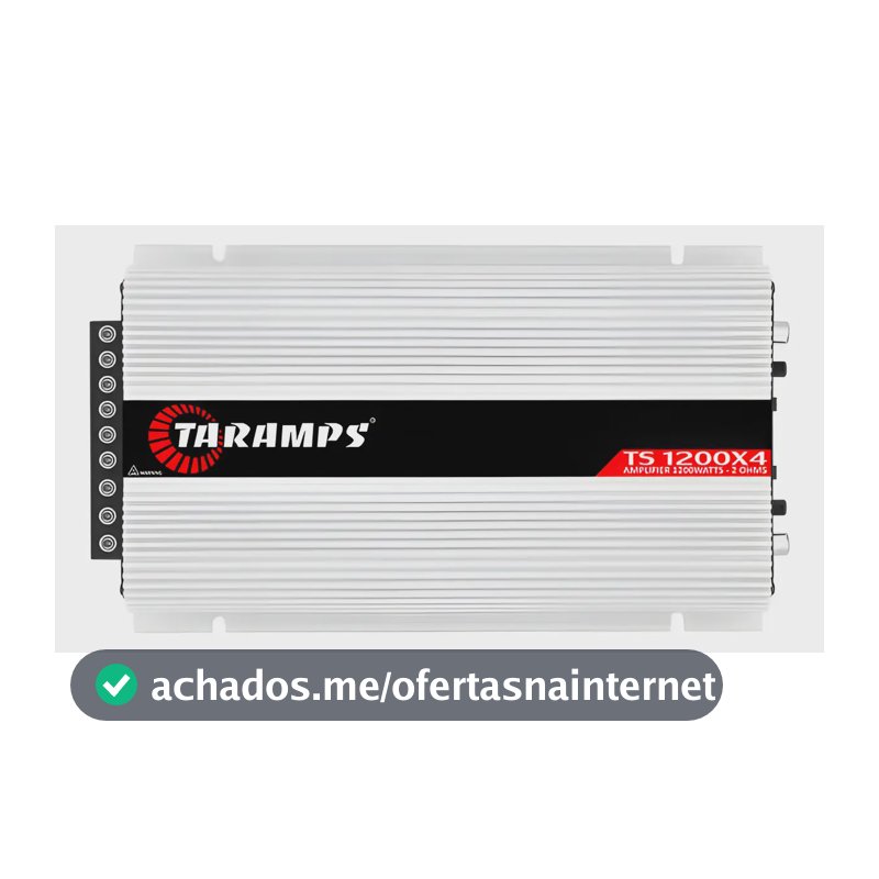 Modulo Taramps Ts1200x4 1200w 2 Ohms