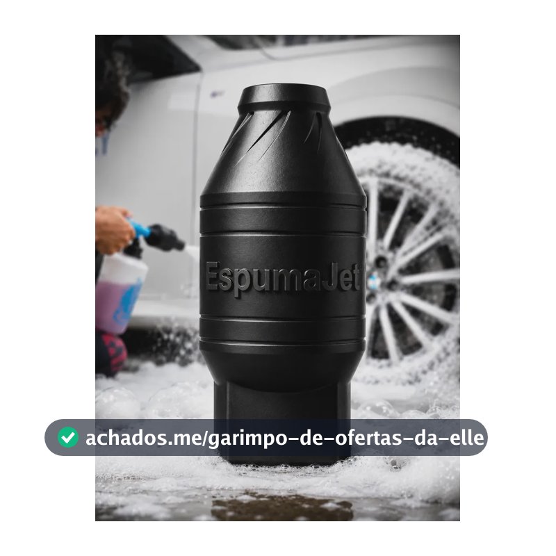 Bico Gerador De Espuma  Espumajet Para Compressor De Ar