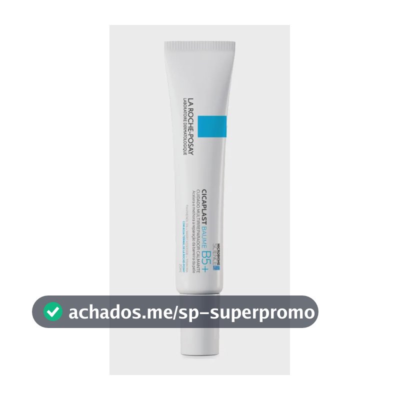 Creme Reparador Cicaplast Baume B5+ 20ml La Roche-posay Todo Tipo De Pele Dia/noite