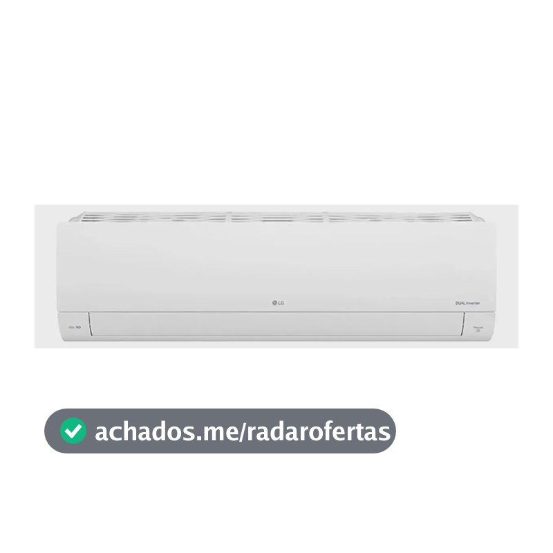 Ar-condicionado LG Dual Inverter Ai Voice 18.000 Btu Frio 22 Branco 220v