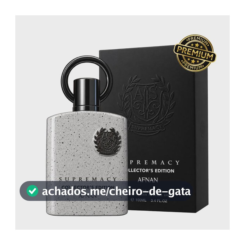 Perfume Supremacy Collector's Edition Afnan Árabe EDP 100ML Erian