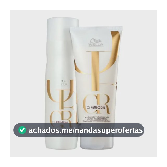 Kit Oil Reflections Shampoo E Condicionador - Wella