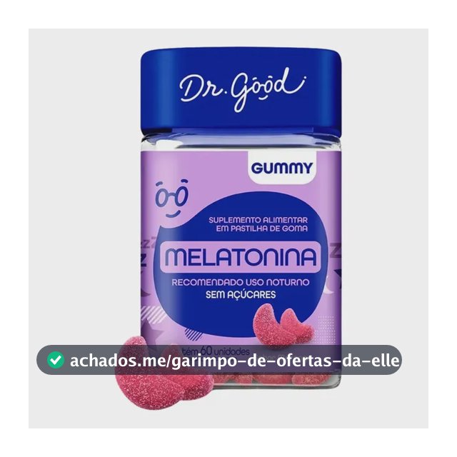 Dr Good Melatonina Fini Melatonina em Gomas