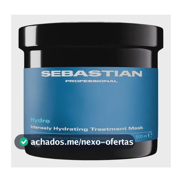 Máscara capilar Sebastian Hydre hidratação de 500mL 500g