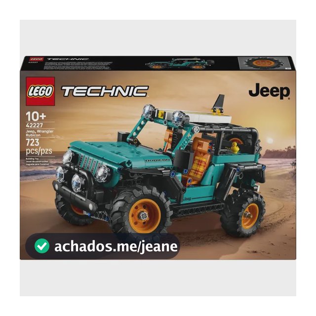 Kit LEGO® Technic Suv Jeep® Wrangler Rubicon 42227